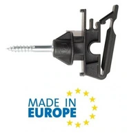 Isolatore Multiplo Avvitabile per Filo,Corda e Fettuccia ITALFROM Confezione 25 Pezzi per Recinzioni