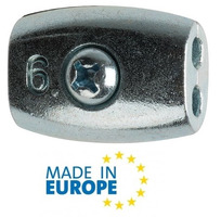 Connettore per Corda da 4-6 mm. ITALFROM Confezione 10 Pezzi per Recinzioni Elettriche