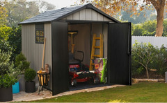 CASETTA RIPOSTIGLIO OAK IN RESINA CM. 229x287x242h - 2