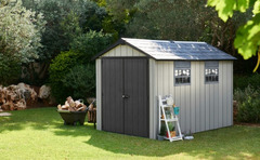 CASETTA RIPOSTIGLIO OAK IN RESINA CM. 230x350x242h - 2