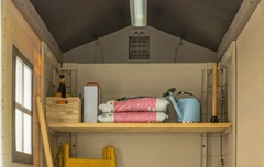 CASETTA RIPOSTIGLIO FACTOR IN RESINA CM. 178x195,5x208h - 2