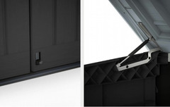 PORTATTREZZI STOR IN RESINA 145,5x82x125H cm - 2