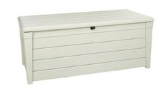 PORTATTREZZI ROCK BIANCO IN RESINA 155x72,4x64,4H cm