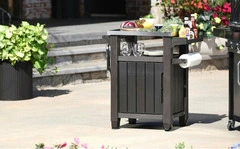 TAVOLINO PER BBQ IN RESINA CM. 70x54x90h - 2