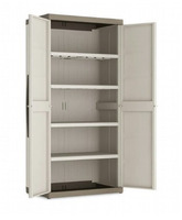 ARMADIO ALTO IN POLIPROPILENE 4 RIPIANI REGOLABILI 89x54x182h MODELLO EXCE - 2