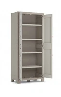 ARMADIO ALTO IN POLIURETANO 4 RIPIANI REGOLABILI 80x44x182h MODELLO GULLI - 2