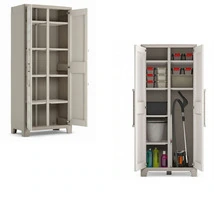 ARMADIO ALTO IN POLIURETANO 8 RIPIANI REGOLABILI 80x44x182h MODELLO GULLI - 2