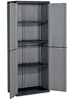 ARMADIO ALTO IN PLASTICA 3 RIPIANI REGOLABILI 68x39x166h MODELLO JOL - 2