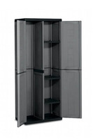 ARMADIO ALTO IN PLASTICA PORTASCOPE 68x39x166h MODELLO JOL - 2