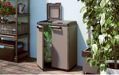 ARMADIO IN PLASTICA PER LA RACCOLTA DIFFERENZIATA 68x39x85h