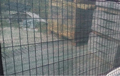 ROTOLO 50 MT TELONE OMBREGGIANTE FRANGIVISTA VERDE -  H 150  - PER RETE METALLICA - 2
