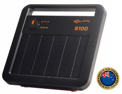 Elettrificatore ad Energia Solare S100 GALLAGHER con Batteria Inclusa 12V/1,0 J