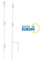 Picchetto di Messa a Terra Multi Filo in Metallo GALLAGHER H 1,00 m per Recinzioni Elettriche Confez