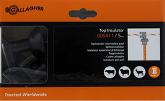 Isolatore di Ricambio per Picchetto Arancione GALLAGHER per Recinzioni Elettriche Confezione 5 Pz. - 2
