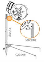 Supporto per Avvolgitori GALLAGHER per Recinzioni Elettriche Confezione 5 Pz. - 2