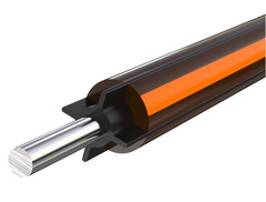 TurboStar Equifence 250 m Bianco/Terra GALLAGHER con Superconduttore Specifico per Cavalli - 2