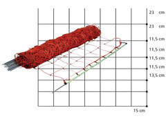 EuroNetz Rete per Capre Arancio 105/1-14/V-50 m GALLAGHER per Recinzioni Elettriche - 5