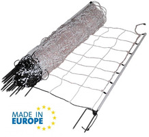 EuroNetz TurboLine Rete per Ovini Bianca 90/2-14/B-50 m GALLAGHER per Recinzioni Elettriche