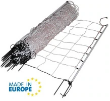EuroNetz TurboLine Rete per Ovini Bianca 90/2-14/B-50 m GALLAGHER per Recinzioni Elettriche