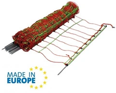 EuroNetz Combo Rete per Ovini Arancio 90/1-14/V-50 m GALLAGHER per Recinzioni Elettriche