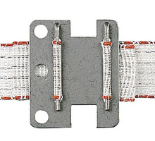 Connettore per Nastro/Fettuccia da 20/40 mm Confezione 5 Pz. in Acciaio Inox GALLAGHER per Recinzion - 2