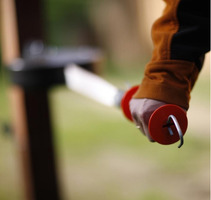 Avvolgitore Automatico Retrattile Bianco/Terra 15 m GALLAGHER per Recinzioni Elettriche - 4