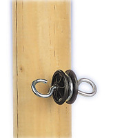 Ancora per Maniglia 2 Vie Economica Nero Confezione 4 Pz. GALLAGHER per Recinzioni Elettriche