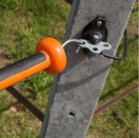 Ancora per Maniglia 3 Vie Nero Confezione 4 Pz. GALLAGHER per Recinzioni Elettriche - 2