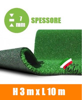 Prato Sintetico Artificiale ITALFROM® - Misure: H3,00 X10 m - Spessore:7 mm