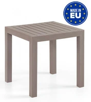 Tavolo Woody Basso d'Appoggio Design da Giardino Cucina Bar Ristorante in Polipropilene in Vari Colo