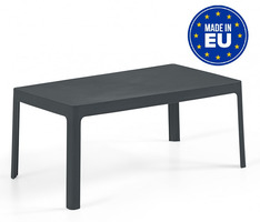 Tavolo Sunrise Lungo Basso d'Appoggio Design da Giardino Cucina Bar Ristorante in Polipropilene in V
