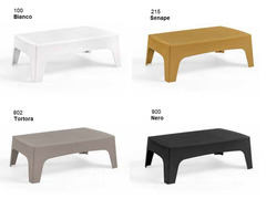 Tavolo Oxy Maxi Basso Lungo d'Appoggio Design da Giardino Cucina Bar Ristorante in Polipropilene in  - 3