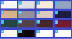 Tenda Verticale Tessuto Solar Shade Ignifugo Oscurante su Misura a Banda da 127 mm Comandi Standard  - 2