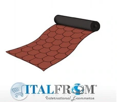 Membrana Impermeabilizzante Autoadesiva per Coperture Mineral Design Selflaps Poliestere - H1x10m -