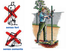 VITPOST Supporto Per La Posa a Secco dei Paletti T 30 - 2