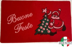 Zerbino Tappeto Fantasy Natalizio 40 X 67 cm