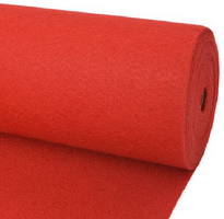 Passatoia moquettes ROSSA - H 4 X24 M - 2