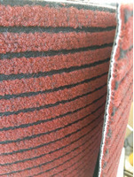 Tappeto Zerbino Carpet  Sanificante Smeraldo Rosso per Casa Hotel- H 1 X17 M - 2