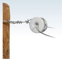 Isolatore d'Angolo in Porcellana ITALFROM Confezione 25 Pezzi per Recinzioni Elettriche - 2