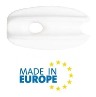 Isolatore di Testa Bianco ITALFROM Confezione 10 Pezzi per Recinzioni Elettriche