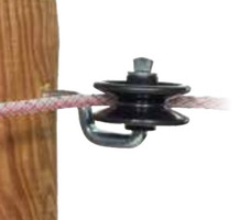 Isolatore d'Angolo a Bobina per Filo ITALFROM Confezione 5 Pezzi per Recinzioni Elettriche - 2