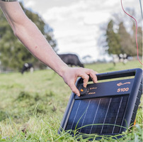 Elettrificatore ad Energia Solare S100 GALLAGHER con Batteria Inclusa 12V/1,0 J - 3