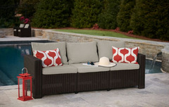 SALOTTO DA GIARDINO SET AINROFILAC DIVANO 3 POSTI - 2