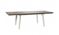 TAVOLO DA ESTERNO ALLUNGABILE IN RESINA MODELLO YNOMRAH 162-241x100,5x76,5H