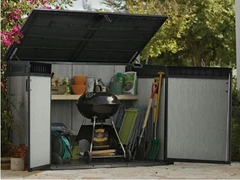 PORTATTREZZI GRANDE-STORE IN RESINA 190,5x109,3x132,5H cm - 2