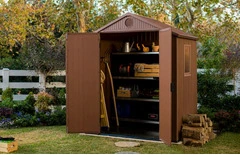 CASETTA RIPOSTIGLIO DAR IN RESINA 190x244x221H cm - 2