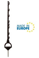 Picchetto di Messa a Terra per Cavalli GALLAGHER H 1,05 m Colore Terra per Recinzioni Elettriche Con