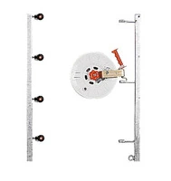 Picchetto di Sostegno per 3 Avvolgitori GALLAGHER H1,25 m per Recinzioni Elettriche - 3