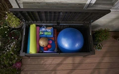 PORTATTREZZI BRIGHT IN RESINA 145x69,7x60,3H cm - 2