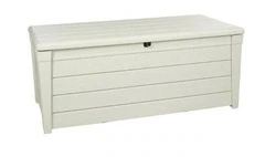 PORTATTREZZI ROCK BIANCO IN RESINA 155x72,4x64,4H cm